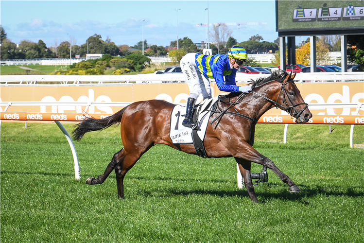 GENERATION winning the South Melbourne Hcp at Caulfield in Australia.