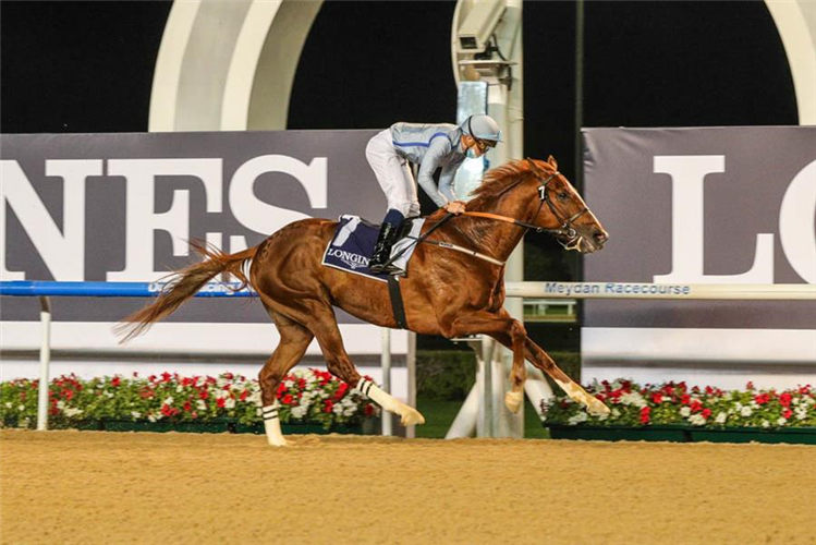 HYPOTHETICAL winning the Longines Spirit Collection Mile