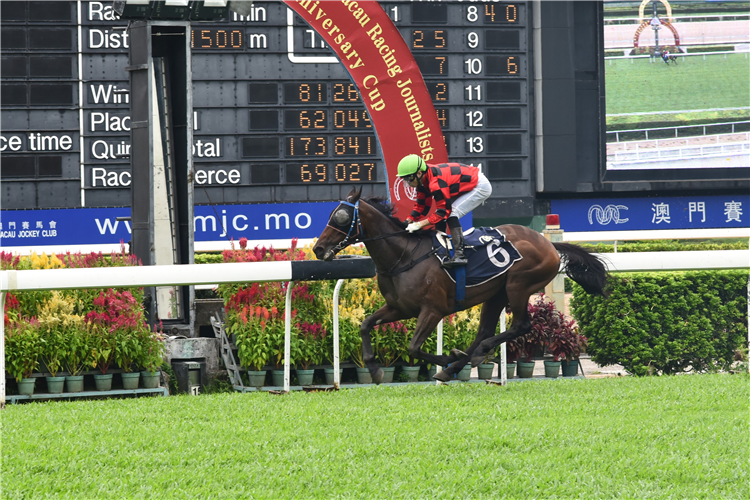 MOUNTAIN EAGLE winning the THE YUNFU