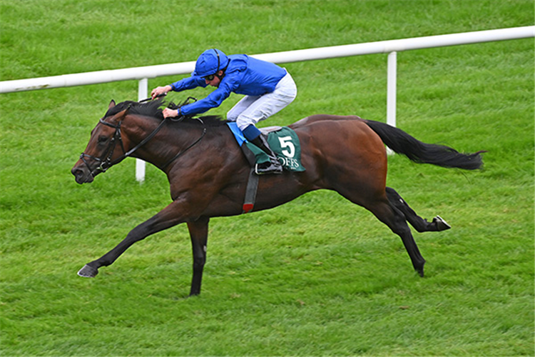 NATIVE TRAIL winning the Goffs Vincent O'Brien National Stakes (Group 1)