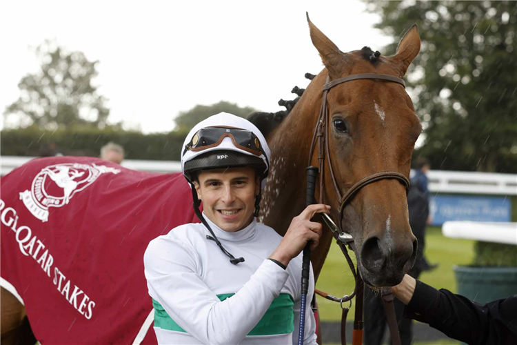Suesa and William Buick after winning The King George Qatar Stakes