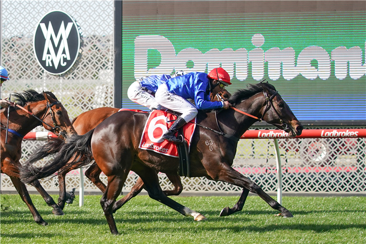 ZAPATEO winning the Plant Powered Cleaning Hcp at Moonee Valley in Australia.