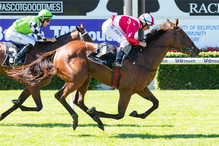 WESTERN EMPIRE winning the Schweppes-Melvista Stakes.