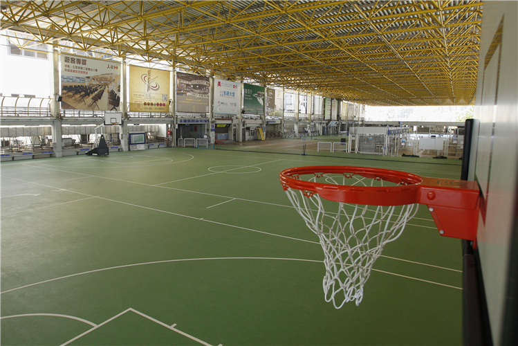 Basketball courts can help youngsters develop life skills