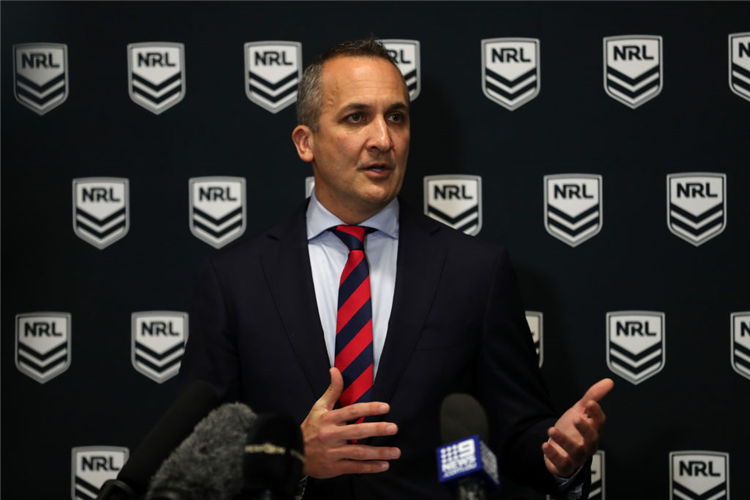 NRL CEO ANDREW ABDO.