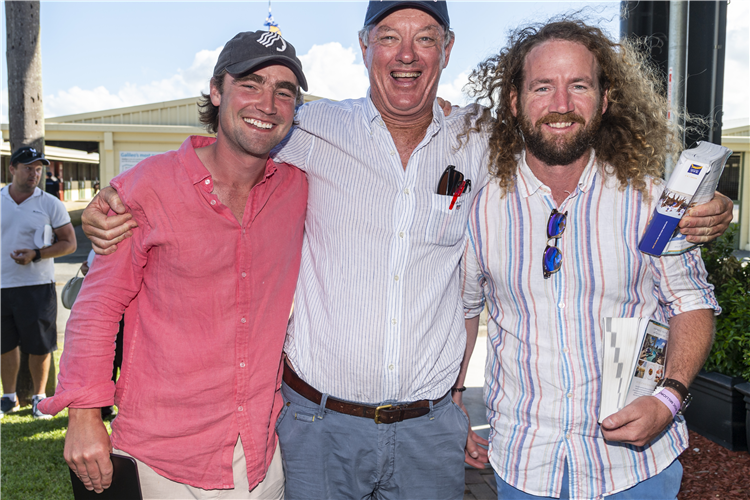 David Eustace, Harry Mitchell and Ciaron Maher.