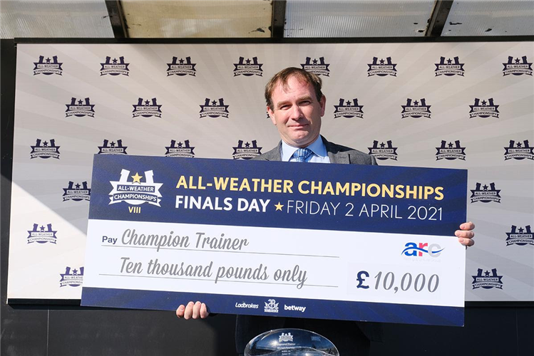 Michael Appleby took the All-Weather Champion Trainer honours.