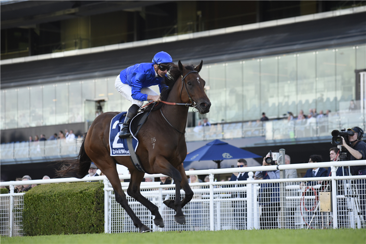 ANDERMATT winning the Furphy (Bm94) at Randwick in Australia.