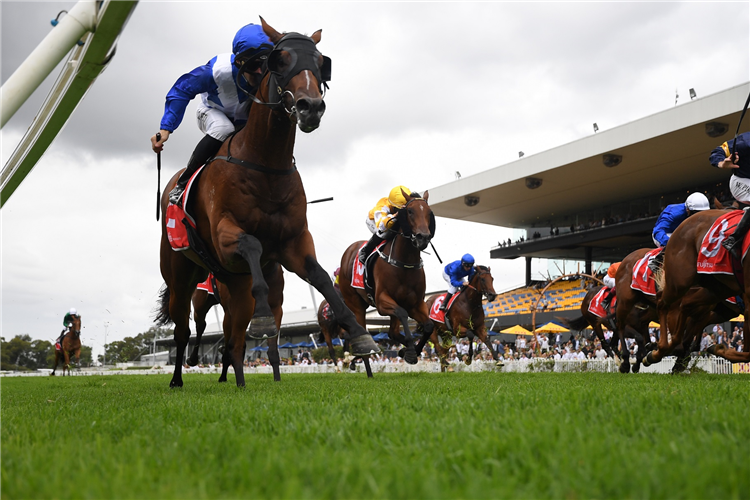 BEST OF BORDEAUX wins the Silver Slipper at Rosehill