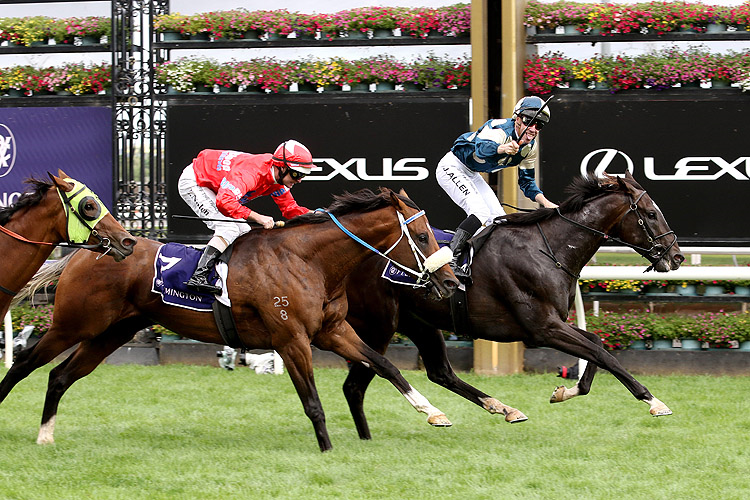 HITOTSU winning the Australian Guineas