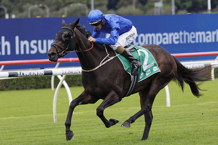 HONEYCREEPER winning the Tab Adrian Knox Stks