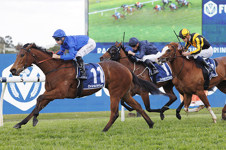 IN SECRET winning the FURPHY RUN TO THE ROSE