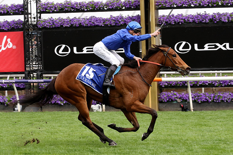 IN SECRET winning the Coolmore Stud Stakes