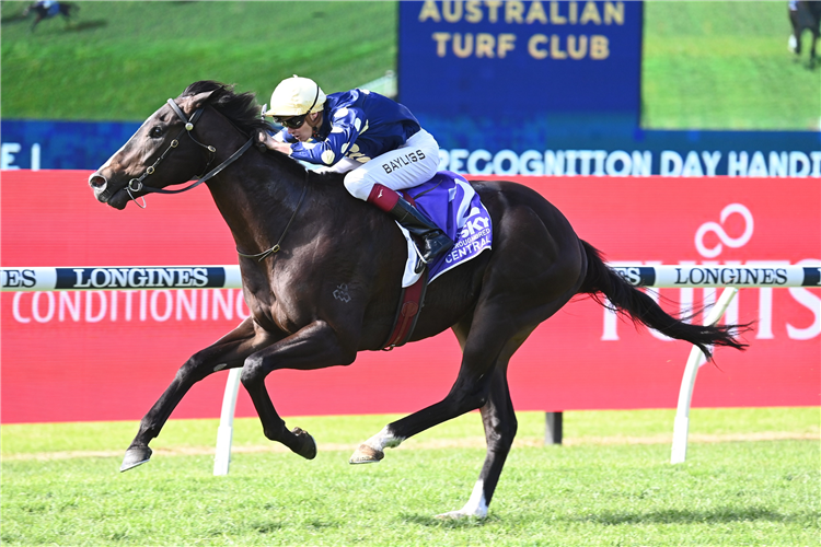 KIBOU winning the Atc Bookmakers Recognition Day Handicap at Rosehill in Australia.