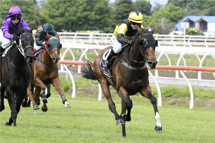 MARY LOUISE winning the HIGGINS CONCRETE 1600