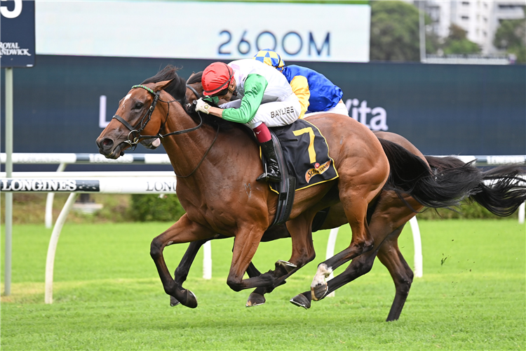 NERVE NOT VERVE winning the Schweppes Chairman's Quality at Randwick in Australia.