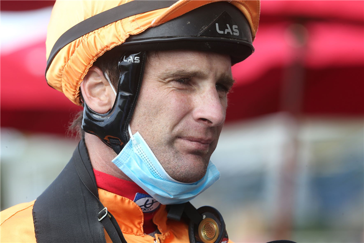 Jockey Johnathan Parkes has now won five of his seven starts aboard classy three-year-old On The Bubbles


