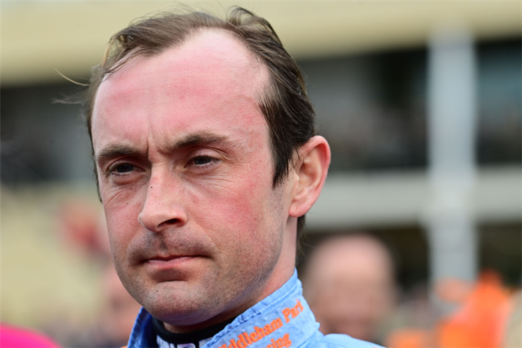 Jockey NICO de BOINVILLE after he rode MARIE'S ROCK to win.