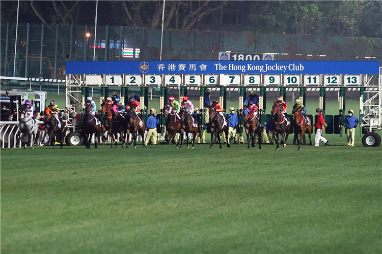 They're racing at Happy Valley on Wednesday.