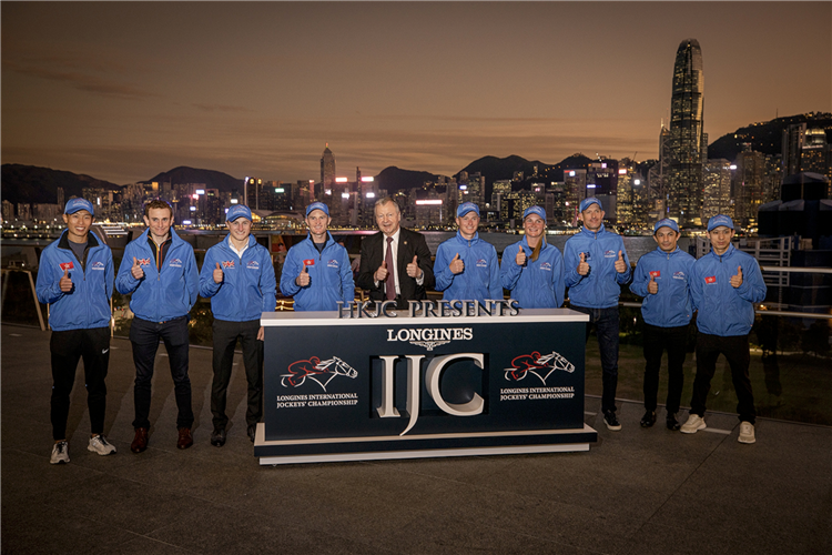 A galaxy of stars as the LONGINES IJC cast assembles.