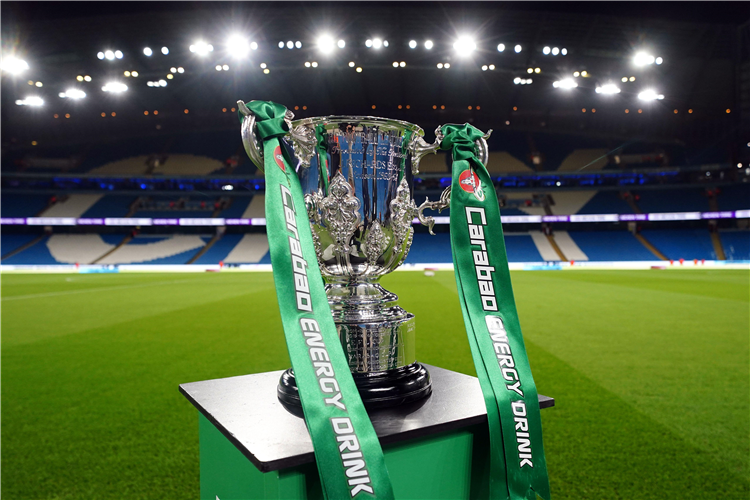 Carabao cup trophy.