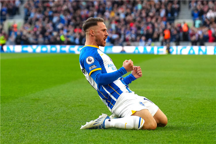 Alexis Mac Allister of Brighton.