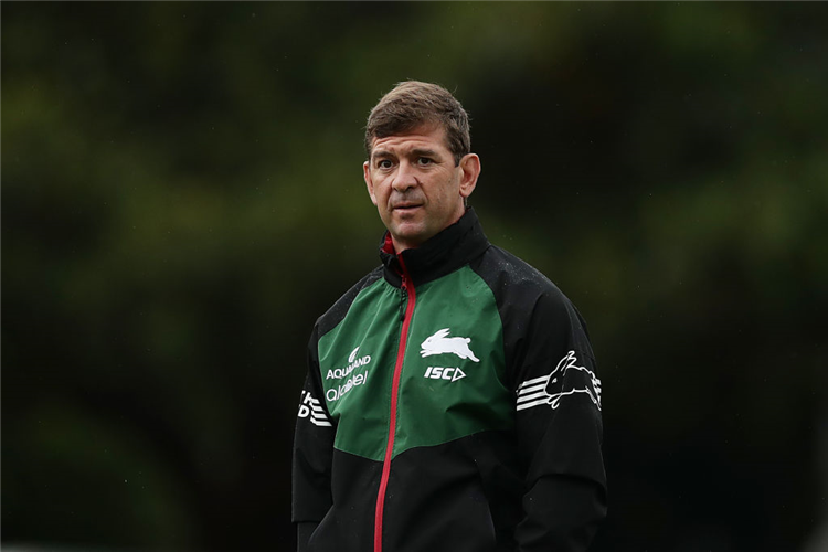 Jason Demetriou's South Sydney Rabbitohs have surged to the top of the NRL ladder.