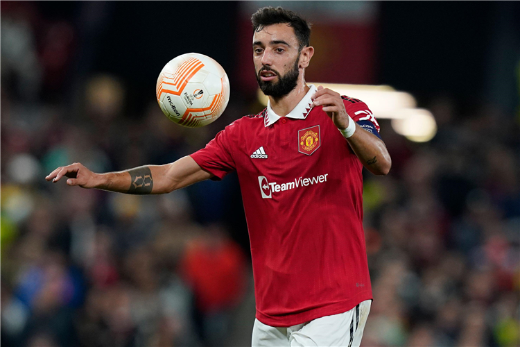 Bruno Fernandes of Manchester United