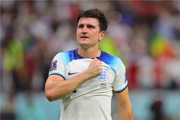 Harry Maguire of England, Qatar World Cup 2022.