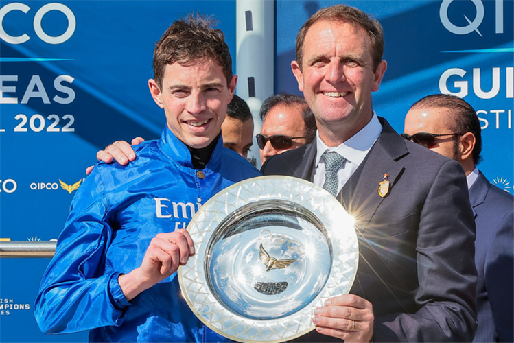 James Doyle and trainer Charlie Appleby.