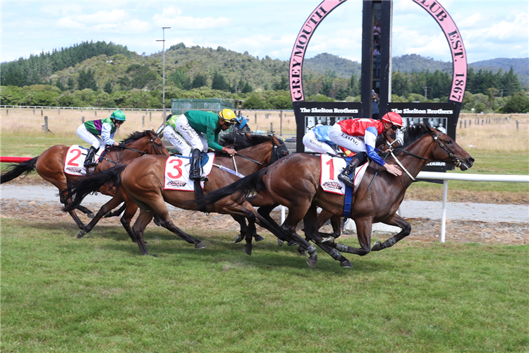 CAMINO ROCOSO winning the RECREATION HOTEL GREYMOUTH CUP