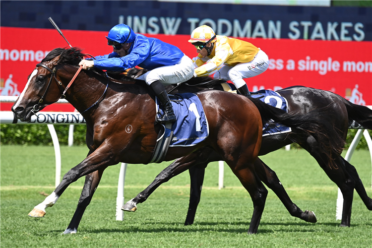 CYLINDER wins the G2 Todman Stakes