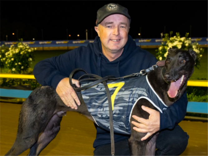 Boom youngster Morton pictured with co-trainer Jason Sharp