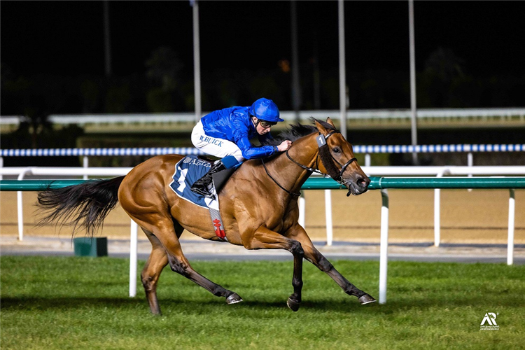 SOVEREIGN PRINCE winning the Zabeel Trophy Presented by Azizi