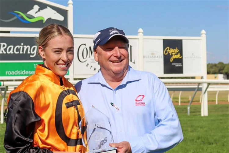Jockey : Emily Lang has been instrumental in Queensland's success in NARS 2023.