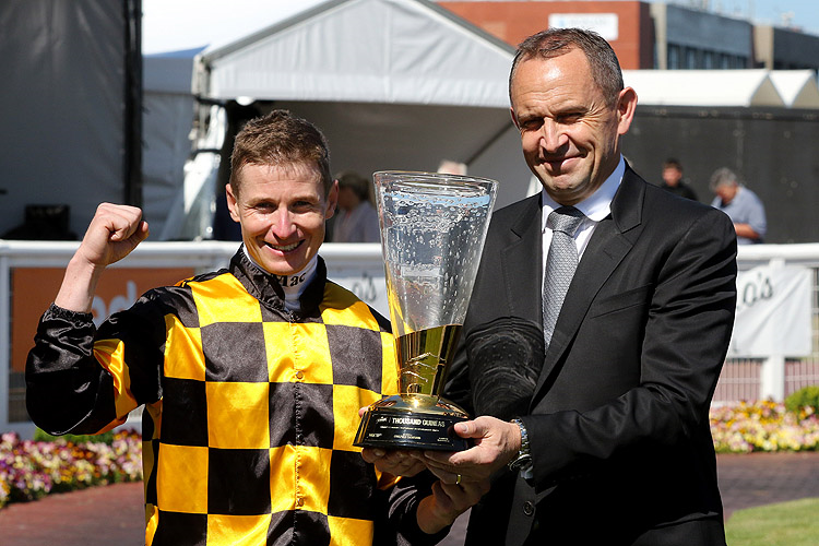 James McDonald and Chris Waller celebrating yet another Group 1 win!