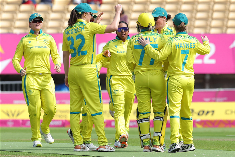 Australia women's cricket team.