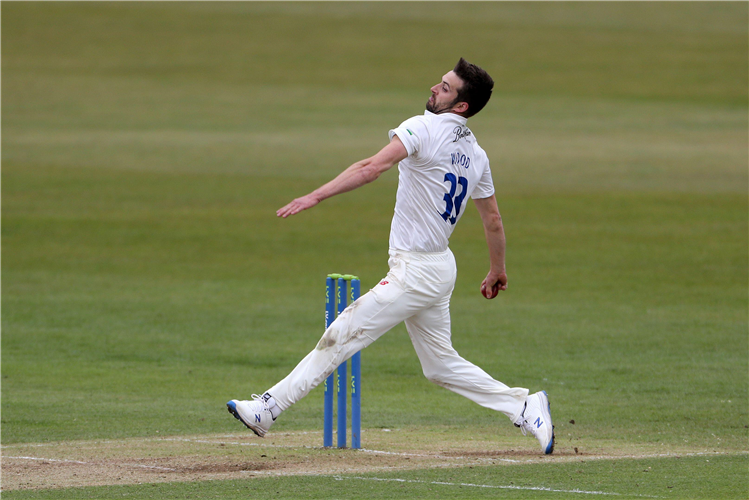 Mark Wood of England.