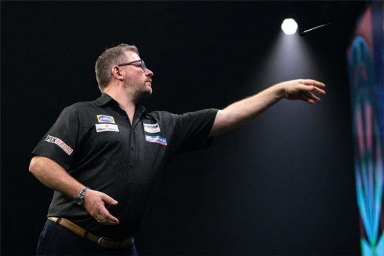 James Wade, English darts player,