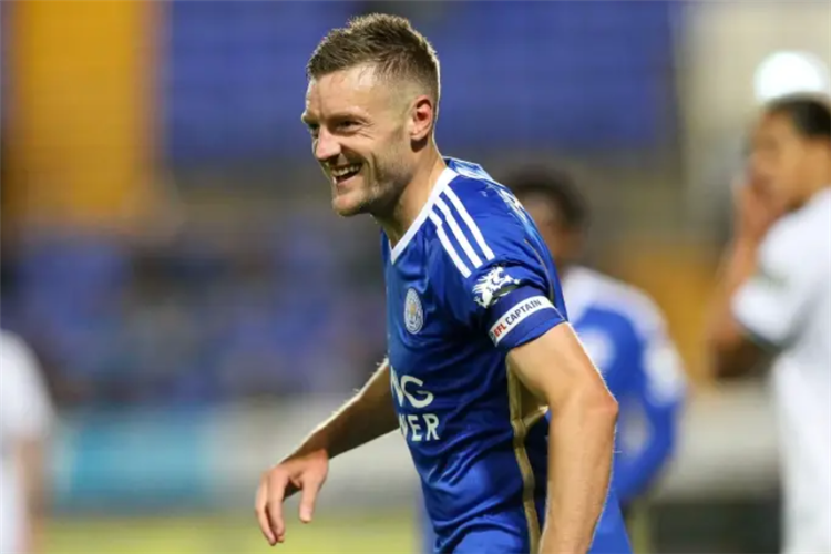 Jamie Vardy of Leicester City.