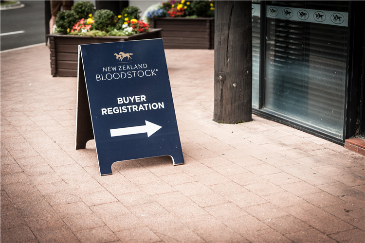 Buyers onsite can complete their registration at the Sale Day Office.