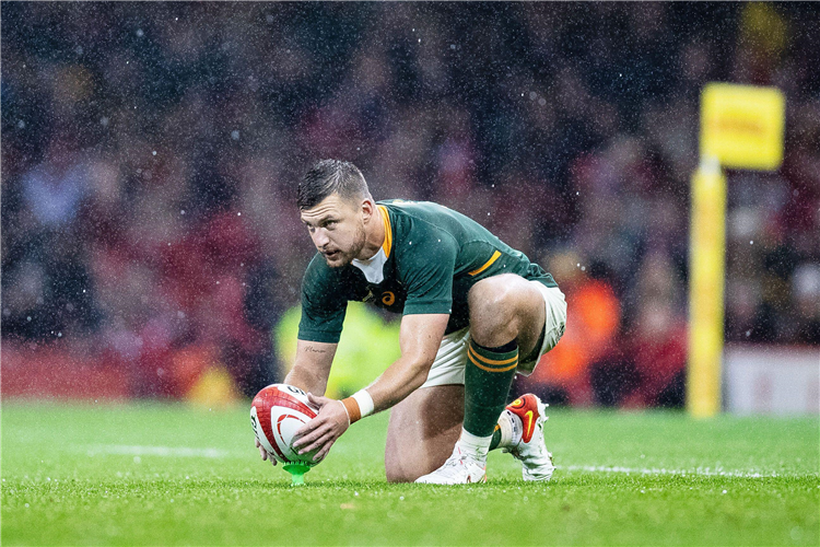 Handre Pollard, South African rugby player.