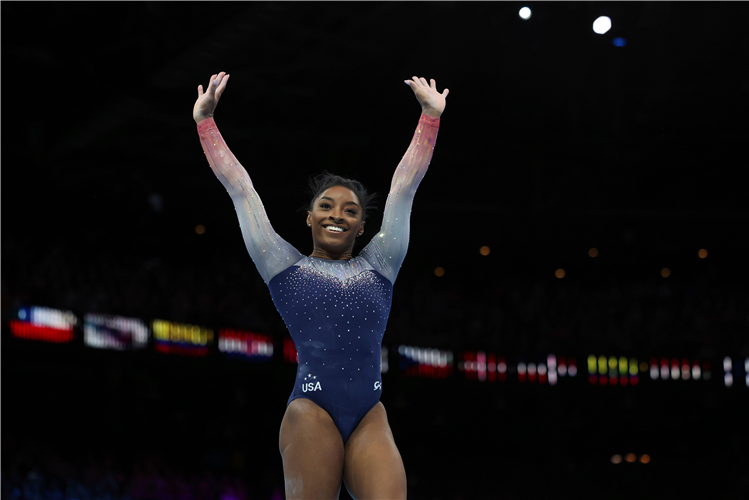 Simone Biles World Championships 2025