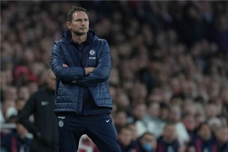 Frank Lampard, manager of Chelsea.