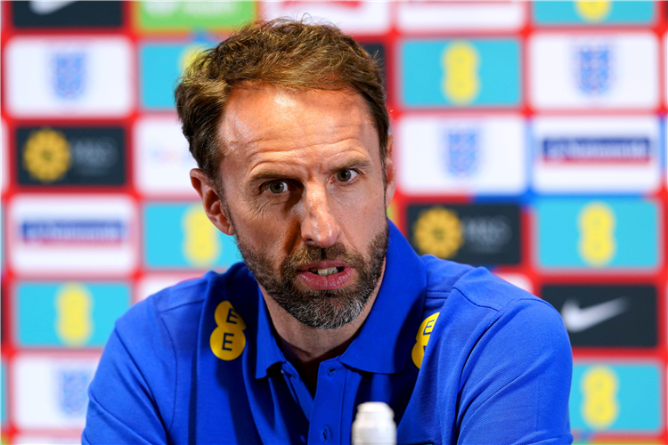 Gareth Southgate, manager of the England national team.
