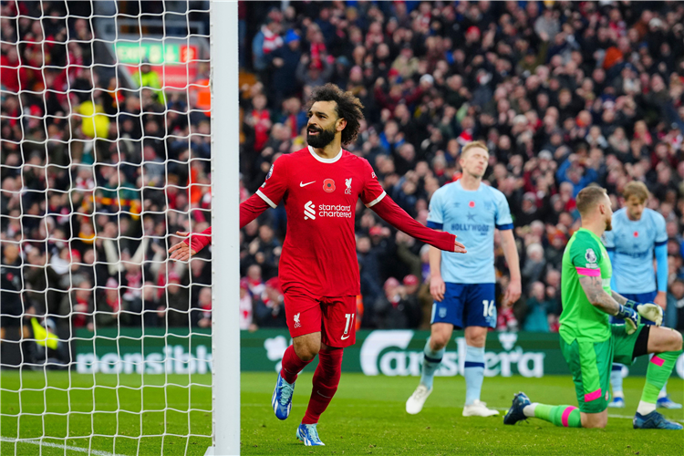 Mo Salah of Liverpool.