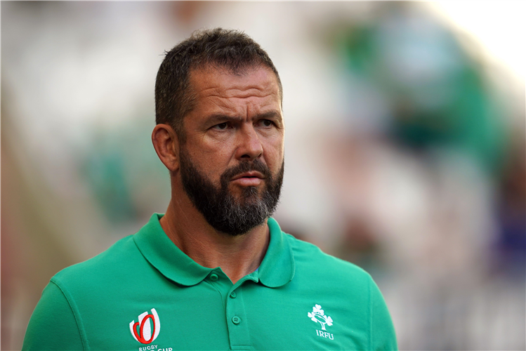 Andy Farrell, rugby union coach of the England team.