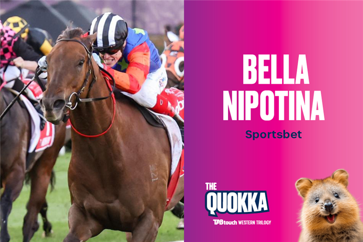BELLA NIPOTINA running in The Quokka