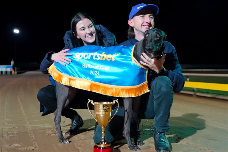 EXPLICIT after winning the Ballarat Cup with Luke and Holly Thompson