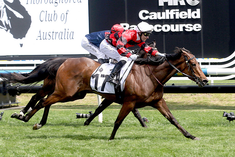 JASMIN ROUGE winning the Thoroughbred Club of Australia Stakes